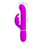 Wibrator króliczek Pretty Love fioletowy silikonowy 7 funkcji - 9