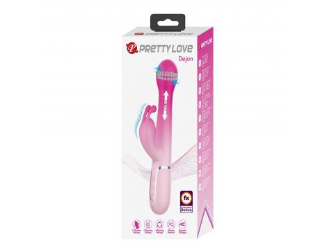 Wibrator króliczek silikonowy Pretty Love Dejon 7 wibracji - 4