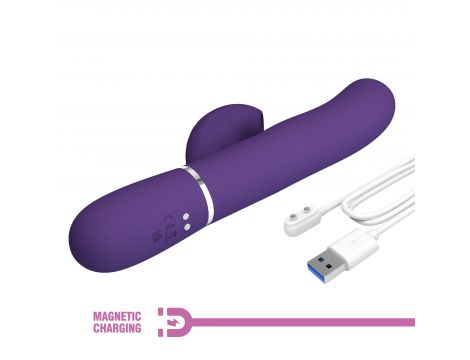 Wibrator króliczek Pretty Love silikonowy 14 funkcji USB - 9