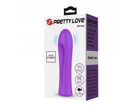 Wibrator mini Alfreda Pretty Love silikonowy 12 trybów USB - 7