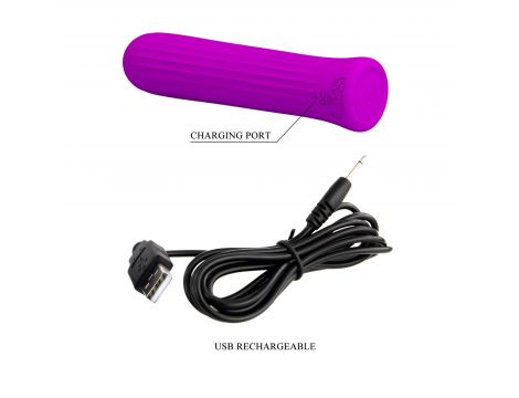 PRETTY LOVE - Blanche Purple, 12 vibration functions Memory function - 7
