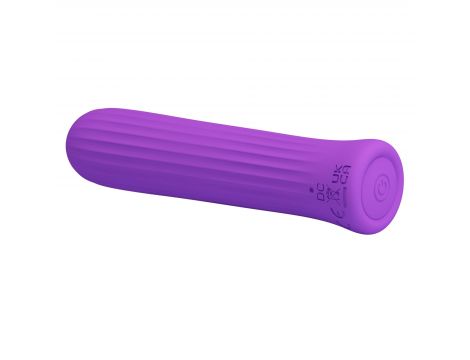 PRETTY LOVE - Blanche Dark Purple, 12 vibration functions Memory function - 3