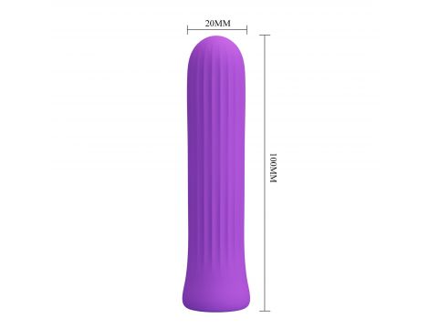 PRETTY LOVE - Blanche Dark Purple, 12 vibration functions Memory function - 9