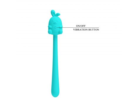 Stymulator łechtaczki Cute Bunny Pretty Love silikonowy 7 wibracji USB - 7