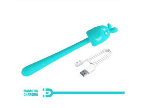 Stymulator łechtaczki Cute Bunny Pretty Love silikonowy 7 wibracji USB - 10