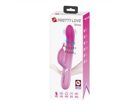 Wibrator króliczek Pretty Love Shima 7 wibracji 4 rotacje - 3