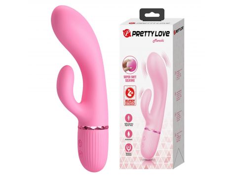 Wibrator króliczek silikonowy Pretty Love Marski 10 funkcji