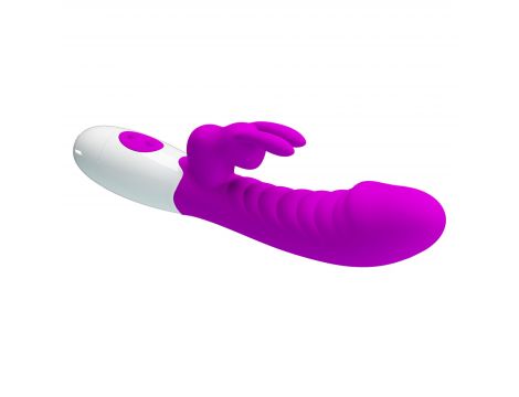Wibrator króliczek Pretty Love Naughty Bunny 30 funkcji fioletowy - 6