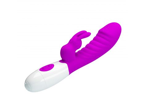 Wibrator króliczek Pretty Love Naughty Bunny 30 funkcji fioletowy - 4