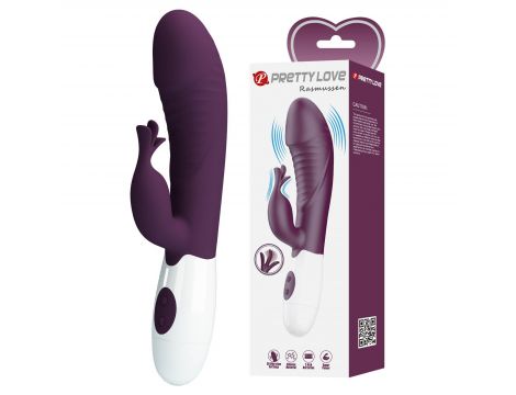 Wibrator króliczek Pretty Love silikonowy 30 funkcji 19 8 cm - 3