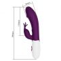 Wibrator króliczek Pretty Love silikonowy 30 funkcji 19 8 cm - 9