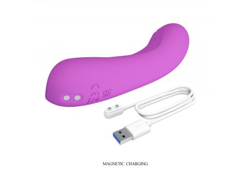 Wibrator punktu G Pretty Love DJ Dick silikonowy 10 wibracji USB - 7