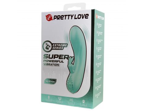 Wibrator króliczek Pretty Love DJ Stick 10 wibracji silikonowy USB