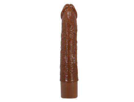 Realistyczny wibrator dildo Pretty Love Leander brązowy USB - 4