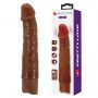 Realistyczny wibrator dildo Pretty Love Leander brązowy USB - 2