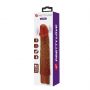 Realistyczny wibrator dildo Pretty Love Leander brązowy USB - 12