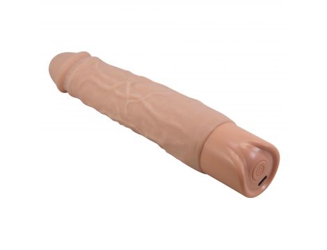 Wibrator realistyczny Pretty Love Osric cielisty USB 22 cm - 4
