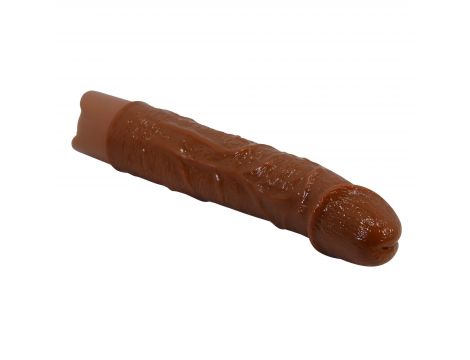 Realistyczny wibrator dildo Pretty Love Osric brązowy USB - 5