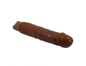 Realistyczny wibrator dildo Pretty Love Rufus brązowy USB