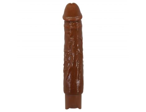 Realistyczny wibrator dildo Pretty Love Rufus brązowy USB - 5