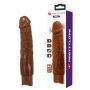 Realistyczny wibrator dildo Pretty Love Rufus brązowy USB - 5