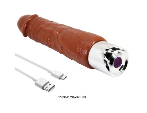 Wibrator realistyczny Pretty Love Rufus Pro USB wodoodporny - 6