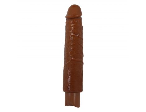 Realistyczny wibrator dildo Pretty Love Soren brązowy USB