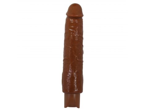 Realistyczny wibrator dildo Pretty Love Soren brązowy USB - 3