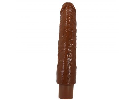 Realistyczny wibrator dildo Pretty Love Soren brązowy USB - 4