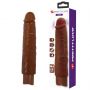 Realistyczny wibrator dildo Pretty Love Soren brązowy USB - 3
