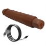 Realistyczny wibrator dildo Pretty Love Soren brązowy USB - 12