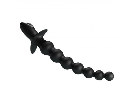 Pręt analny wibrujący Pretty Love Dedron czarny 25 cm USB - 5