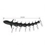 Pręt analny wibrujący Pretty Love Dedron czarny 25 cm USB - 7