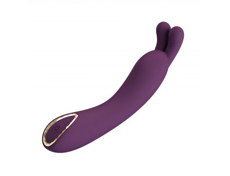 Silikonowy wibrator punktu G Pretty Love DJ Rabbit 10 trybów USB - 8