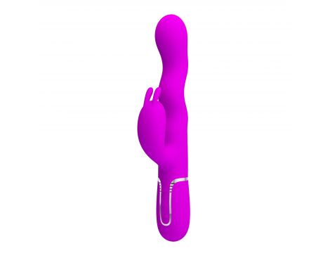 Wibrator króliczek falujący Pretty Love Laursen fioletowy USB - 4