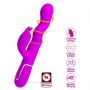 Wibrator króliczek falujący Pretty Love Laursen fioletowy USB - 4