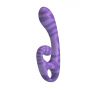 Dwustronny stymulator łechtaczki Pretty Love Sumner fioletowy silikonowy - 4