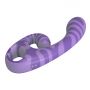 Dwustronny stymulator łechtaczki Pretty Love Sumner fioletowy silikonowy - 7