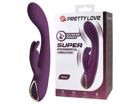 Pretty Love Emma – Powerful Silicone Rabbit Vibrator