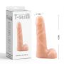 Dildo realistyczne miękkie Tskin cieliste Spread Me No.06 - 3
