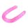 Jelly Flexible Double Dong-Pink