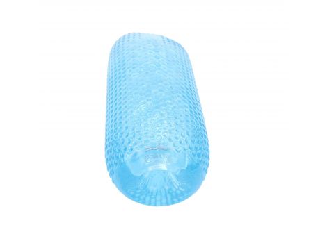 Masturbator dłoniowy z wypustkami Prof.Jason C No.3 niebieski 12,5 cm - 3