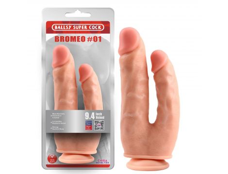Bromeo Double Dildo Flesh - 6