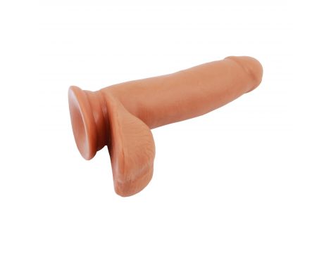 Dildo realistyczne podwójna gęstość T skin Real 17.5 cm - 2