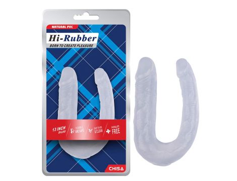 13 Inch Dildo-Clear - 5