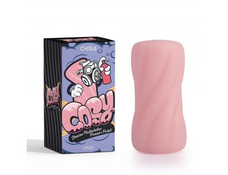 Masturbator Cosy Stamina Pleasure Pocket różowy TPE - 3