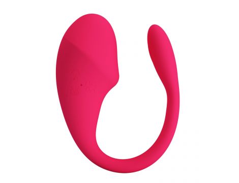 Jajko wibrujące z aplikacją Romance Thalia silikonowe USB 21 cm