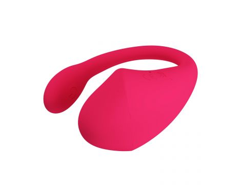 Jajko wibrujące z aplikacją Romance Thalia silikonowe USB 21 cm - 5