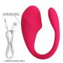Jajko wibrujące z aplikacją Romance Thalia silikonowe USB 21 cm - 10