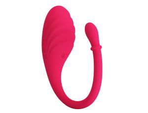 Jajko wibrujące z aplikacją Undine Romance silikonowe USB 20,5 cm